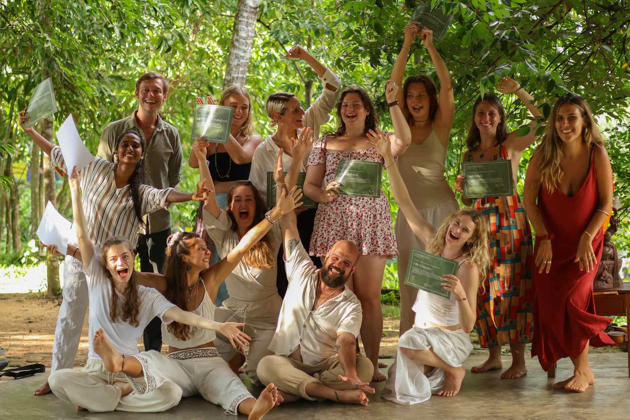 Graduation11 teacher training at senses sri lanka