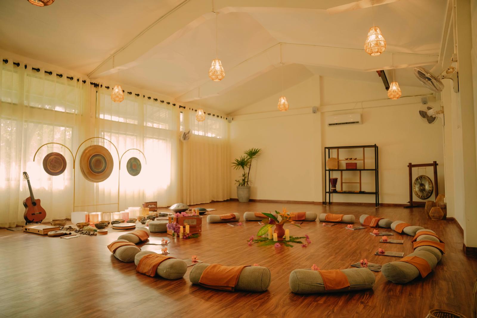sound healing studio at senses sri lanka